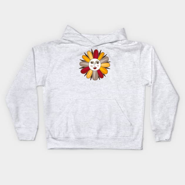 Sun Queen II Kids Hoodie by majoihart